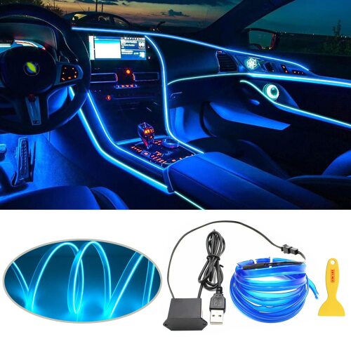 Bande lumineuse LED pour intérieur de voiture, LEDCARE RGB
